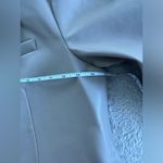 BCBGMAXAZRIA NWT  Latte Tan Faux Vegan Leather Oversized Fit Minimalist Blazer L Photo 13