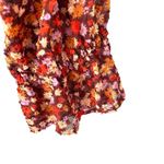 Madewell  Long Sleeve Crossover Midi Dress Clipdot Spring Prairie Size medium Photo 4