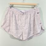ASICS Women's White Camo Pull On Running Shorts With Lining Size XL Photo 0