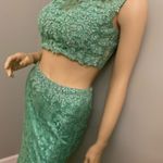 Clarisse Two piece green formal‎ dress by  Photo 4