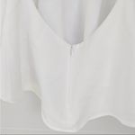 Lovers + Friends NWOT bloom blouse ruffle white Photo 4