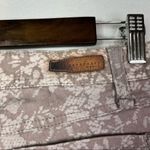 Sanctuary  Tan Floral Lace Charmer Skinny Jeans 27 Photo 4