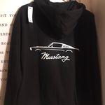 Mustang Hoodie Black Size L Photo 1