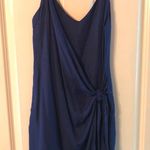 Impeccable Pig Navy Wrap Dress Photo 0