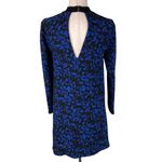 ALC Frank A.L.C. Isley Silk Shift Dress Size 4 Layered Side Slit Abstract Geometric Print Photo 1