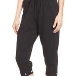 Ivy Park  Cropped Black Athletic Joggers Photo 0