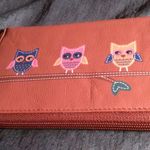 Tan Leather Owl Wallet with RFID Protection Photo 3