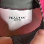 Realtree  Hot Pink Camo 1/4 Zip Thumb Hole Pullover Fleece Jacket Size Medium Photo 11