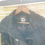 Dollhouse  M Black Cute Double Breasted Pea Coat Photo 4