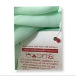 Zuliana Size XL Mint Green Sheer Waist Tie Beach Pants. Made in USA. New Photo 3