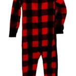 Buffalo plaid fleece pjs unisex small adult
Old Navy zip Black Photo 0