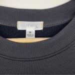 Orange Kiss  Crewneck Sweatshirt Women M Terry Embroidered Los Angeles 98 Grey Photo 6