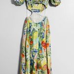 STAUD  Coliseum Linen Floral Island Maxi Dress  Photo 3