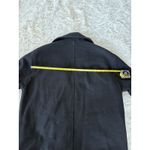Old Navy  Wool Blend Black Jacket Coat‎ Full Zip Quilted Lined Warm Classic Photo 7