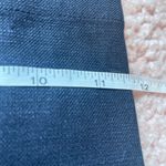 Rebecca Taylor  Navy wide leg side button linen blend trouser 12 Photo 9