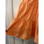 ALC Frank A.L.C. Lucca Coral Ruffle Tiered Mini Dress With Plunge Neckline Size 2 Photo 8