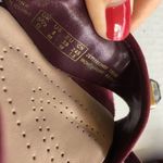Clarks  jeweled‎ sandals ankle strap maroon Photo 4