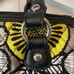 Vera Bradley  Yellow, Black and White Shoulder Bag Photo 1