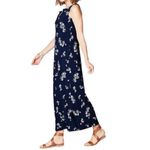 J. Jill NWT  Navy Blue Floral Perfect Summer Maxi Dress Photo 1