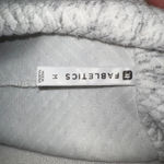 Fabletics  Vanessa Quilted Open‎ Front Cardigan Cozy Pockets Herringbone Knit M Photo 5