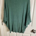 easel  Mineral Washed Gauze Loose Fit Top In green size large Photo 9