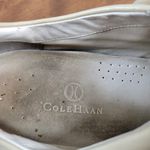 Cole Haan Nike Air Womens Sneakers 8 Beige White Leather Suede Lace Up Shoes Photo 6