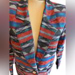 Tracy Evans Tracy Evan’s LTD Vintage Southwestern Aztec Blazer Women’s Small Photo 4