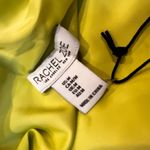 Rachel Zoe NWT Yellow Satin Cami Tank Rhinestone Straps Cropped SZ M Y2K Club Photo 5