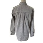 Madewell Gray Multicolor Corduroy Button Up Women Top Size Small | 6-24 Photo 1