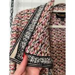 St. John  Couture Boucle Blazer Pink White & Black Corporate Corpcore Career Sz 6 Photo 1