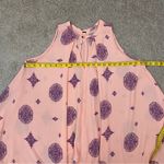 Free People  Tree Swing Tunic Dress Pink Medallion XS Photo 7