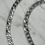 Silver Tone Flat Chain Link Purse Handbag Bag Replacement Strap Photo 6