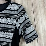 Wallis Monochrome Tribal Print Mini Dress Black Size M Photo 3