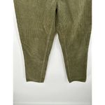 PacSun Womens Corduroy Mom Pants Size 28 Olive Green High Waisted Casual Fall Photo 3