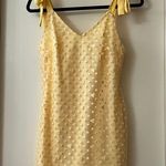 Blue Rain Francesca’s Yellow Floral Dress Photo 0