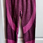 PINK - Victoria's Secret V.S. Pink Seamless Workout Tight Medium  M V.S. legging Luscious Plum Marl Photo 2