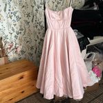 House Of CB  L D-DD 'Mademoiselle' Ballerina‎ Pink Satin Tulle Midi Dress NWOT Photo 8