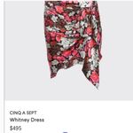 Cinq à Sept Cinq a Sept Whitney Satin Floral Dress Photo 2