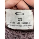 Urban Outfitters Pins & Needles Brown Crochet Lace Knit Lace Dress XS Beachy Photo 4