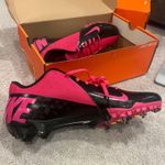 Nike  Vapor Talon Elite Low Pink and Black Cleats size 13.5 Photo 0