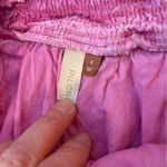 Pilcro Anthropologie Giulia Mini Skirt Pink Ruffle Pockets Lined Womens Small Photo 7