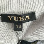 YUKA grey zip front open back sweater Size undefined Photo 5