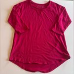 Eddie Bauer EDDIE‎ BAUER Women’s 3/4 Sleeve Pink Casual Top with Neckline Detail Size Medium Photo 2