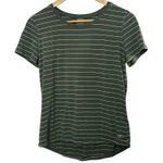 Calia For Carrie Underwood Relaxed Fit Green Striped T Photo 0
