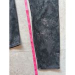Spanx Women's Jeans-ish Black Gray Camo Ankle Jeans Leggings Stretch Moto Size L Photo 10