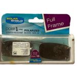 Unisex Solar Shield Sunglasses One Size Brown Photo 0