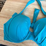 Kenneth Cole  Reaction‎ Turquoise Bikini Top Size 32D Photo 3