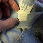 Vtg 90s oversized denim studded top Blue Size 8P Photo 2