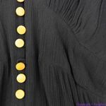 Eloquii New!   black 100% cotton Flare Sleeve Romper,‎ 18 Photo 15