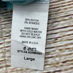 US Allfy Fashion Women's Azure Blue Slim Fit Midi T‎ Shirt Dress Size Large New Photo 8